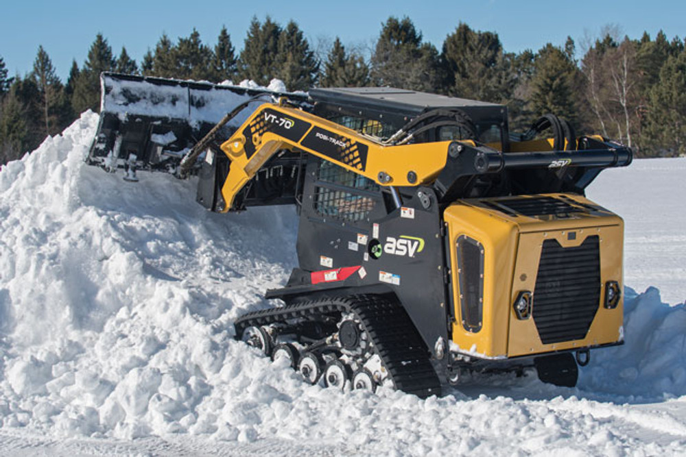 Ready to Chill: Prepare that Skid Steer or Track Loader for Snow Work