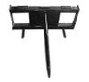 Skid Steer Bale Spear Attachment With Single Tines (Economy Series)