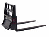 36" Mini Skid Steer Pallet Forks for Toro | Boxer | Ditch Witch | Vermeer | Kubota Mount 