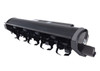 72" Wide Skid Steer Tiller Attachment With 6" Deep Tines (14-20 gpm)
