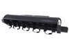 72" Wide Skid Steer Tiller Attachment With 6" Deep Tines (14-20 gpm)