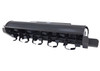 72" Wide Skid Steer Tiller Attachment With 6" Deep Tines (14-20 gpm)