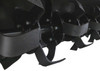 72" Wide Skid Steer Tiller Attachment With 6" Deep Tines (14-20 gpm)