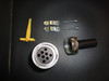 72" Wide Skid Steer Hydraulic Angle Broom Attachment With Poly Brushes Only