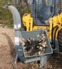 SE400 Skid Steer Chipper Attachment Standard Flow (4" dia Material)