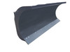 72" Wide Skid Steer Hydraulic Angle Snow Blade With Curved Top (Economy Series)