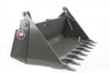 72" Wide 4 In 1 Combination Bucket Attachment With Teeth (Industrial Series)
