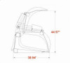 66" Skid Steer Grapple Bucket Attachment (Industrial Series)