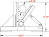Skid Steer Tree & Post Puller Attachment (Economy Series)