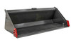 66" Wide Skid Steer Track Duty Bucket With Smooth Edge