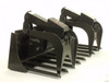 Skid Steer Tine Grapple Bucket Attachment 96" Wide