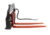 Skid Steer Pallet Fork Frame With 48" Long Tines Class II 5500 lbs Hydraulic Adjustable (Professional Series)