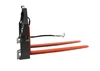 Skid Steer Pallet Fork Frame With 48" Long Tines Class III 8000 lbs Hydraulic Adjustable (Industrial Series)