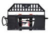 Skid Steer Pallet Fork Frame With 60" Long Tines Class II 5500 lbs Hydraulic Adjustable (Professional Series)