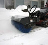 60" Wide Mini Skid Steer Hyraulic Angle Broom With Poly/Wire Brush (Industrial Series)