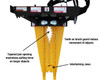 Skid Steer Tree & Post Puller Attachment With Outside Teeth (Industrial Series)