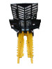 Skid Steer Tree & Post Puller Attachment With Outside Teeth (Industrial Series)