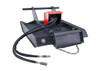44" Wide Mini Skid Steer Brush Cutter Attachment With Push Bar (Industrial Series)