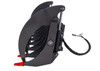 72" Wide Skid Steer Grapple Rake Attachment Industrial Series