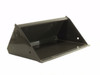 36" Wide Mini Skid Steer Smooth Bucket for Bobcat MT
