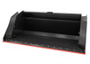 72" Wide Skid Steer High Dump Bucket Attachment With Bolt on Edge
