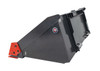 84" Wide Skid Steer Track Duty Bucket With Bolt on Edge