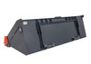 84" Wide Skid Steer Track Duty Bucket With Bolt on Edge