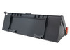84" Wide Skid Steer Track Duty Bucket With Bolt on Edge