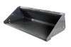 66" Wide Skid Steer Long Bottom Bucket With Bolt on Edge