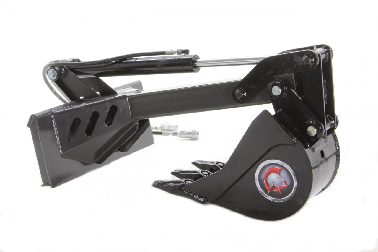 Mini Skid Steer Backhoe Attachment Spartan Equipment