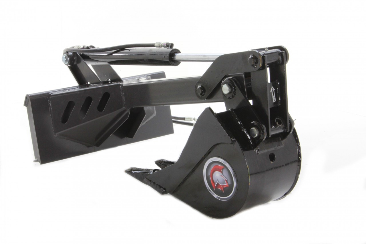 Mini Skid Steer Backhoe Attachment Spartan Equipment