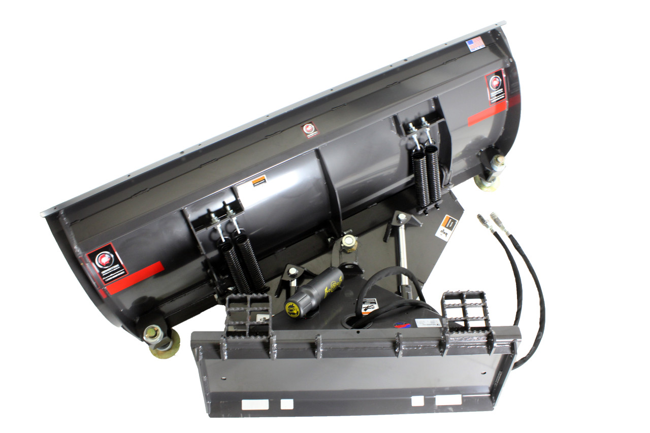 Snow Angle Blade 84" Wide Skid Steer Attachments Spartan Equipment