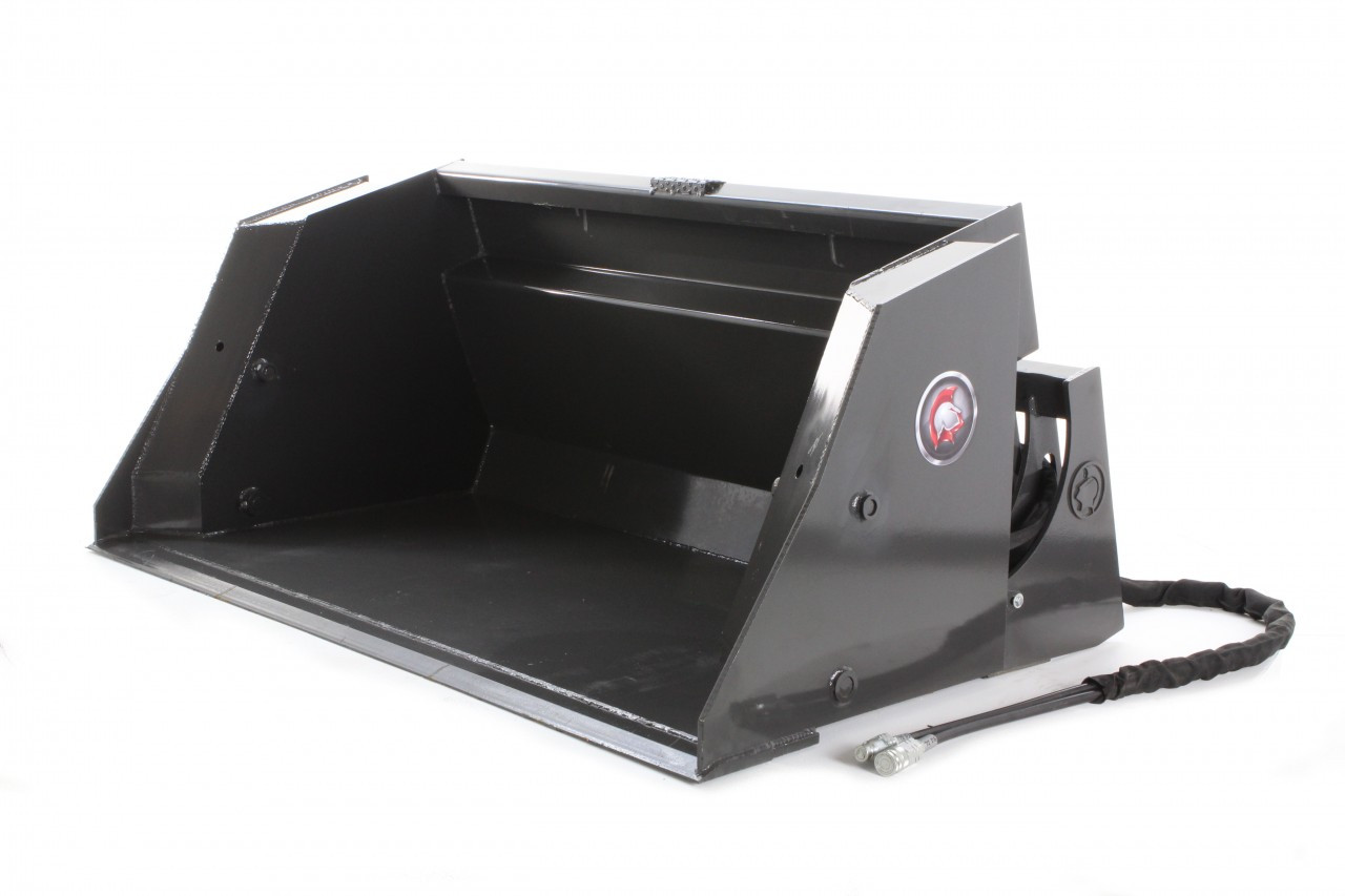 78" Wide Skid Steer High Dump Bucket Attachment Spartan Equipment