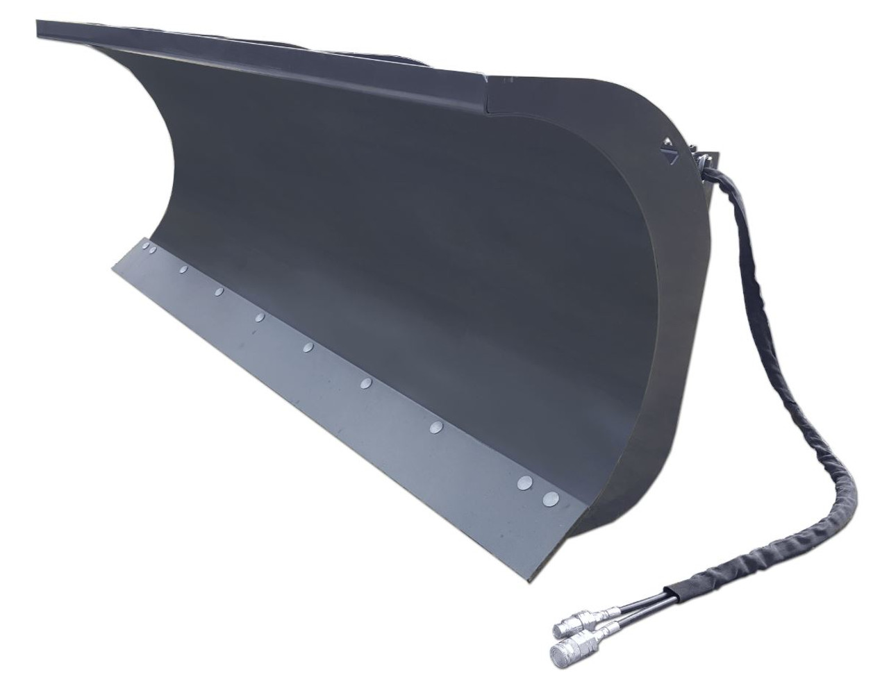 Skid Steer Hydraulic Angle Snow Blade 72" Wide Snow Blade Attachment