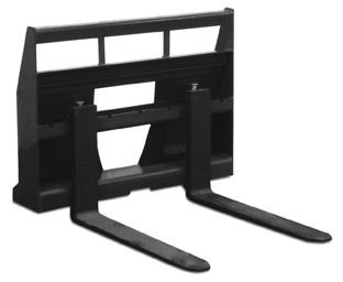 Mini Skid Steer Pallet Forks for Bobcat MT50 MT53 MT55 Spartan Equipment