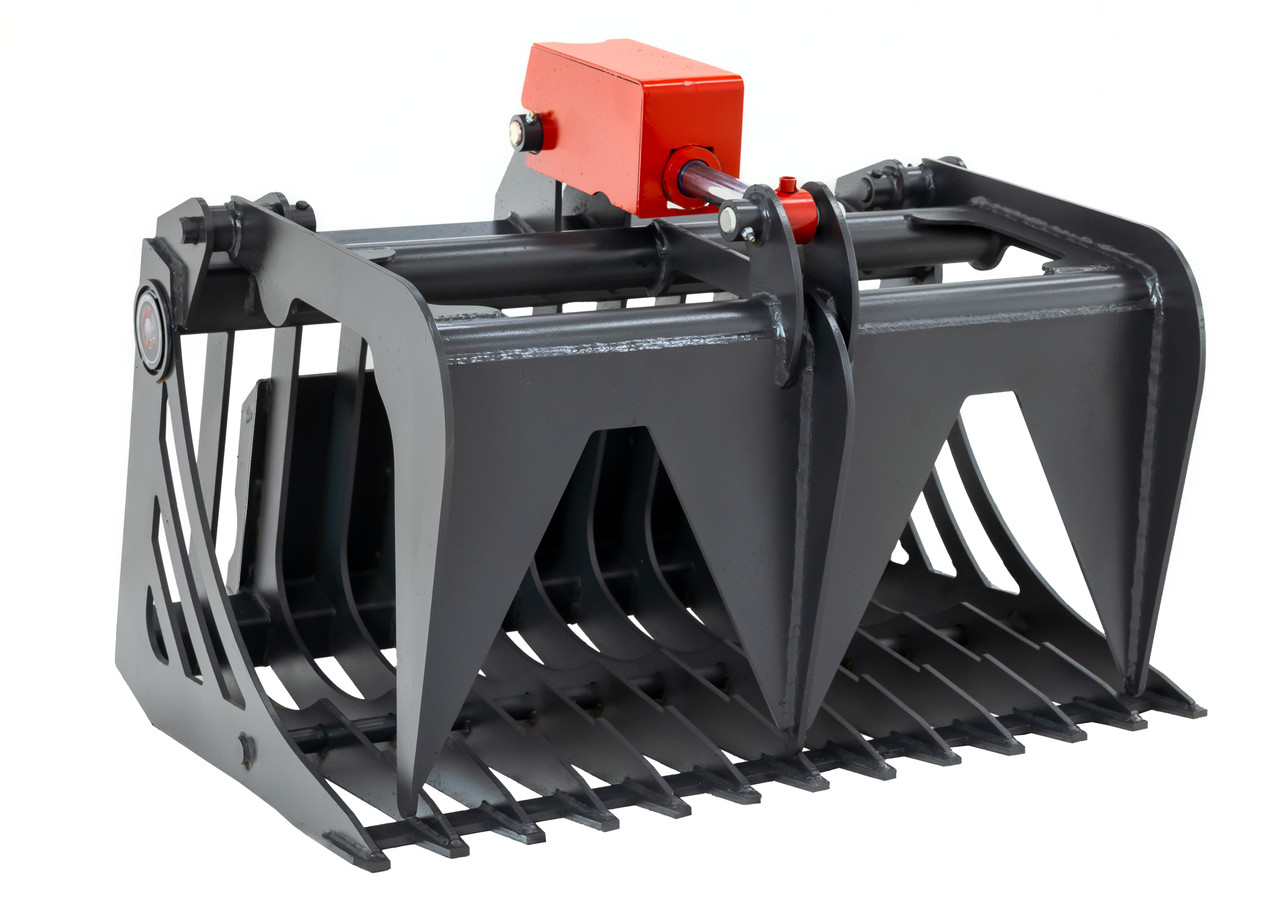 36" Wide Mini Skid Steer Rock Grapple