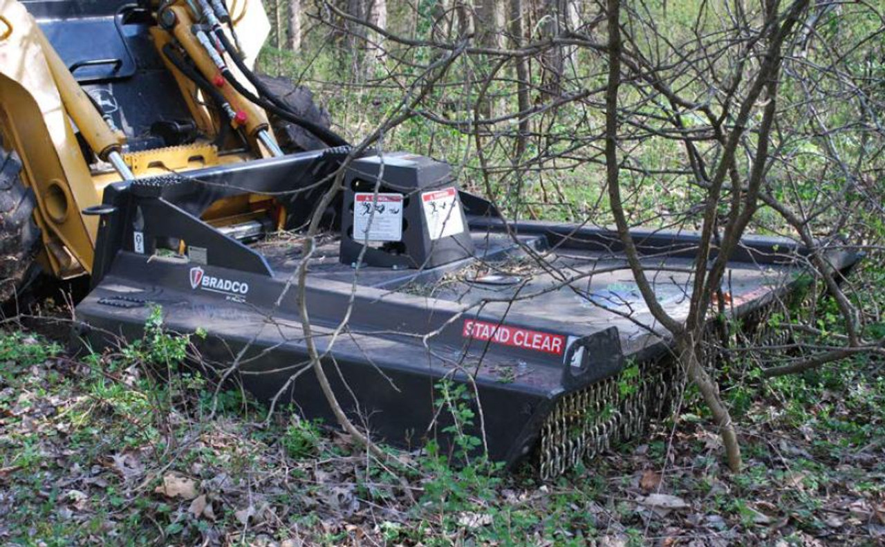 Skid Steer Brush Mower Attachment 72