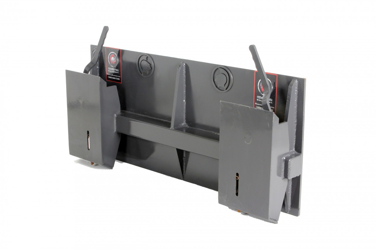 1/2" Blank Mounting to Universal Skid Steer Attachment Mounting