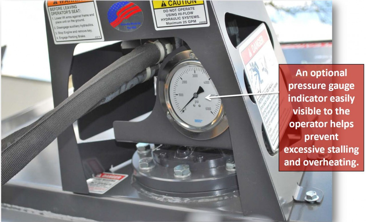 Skid Steer Brush Mower Attachment 72