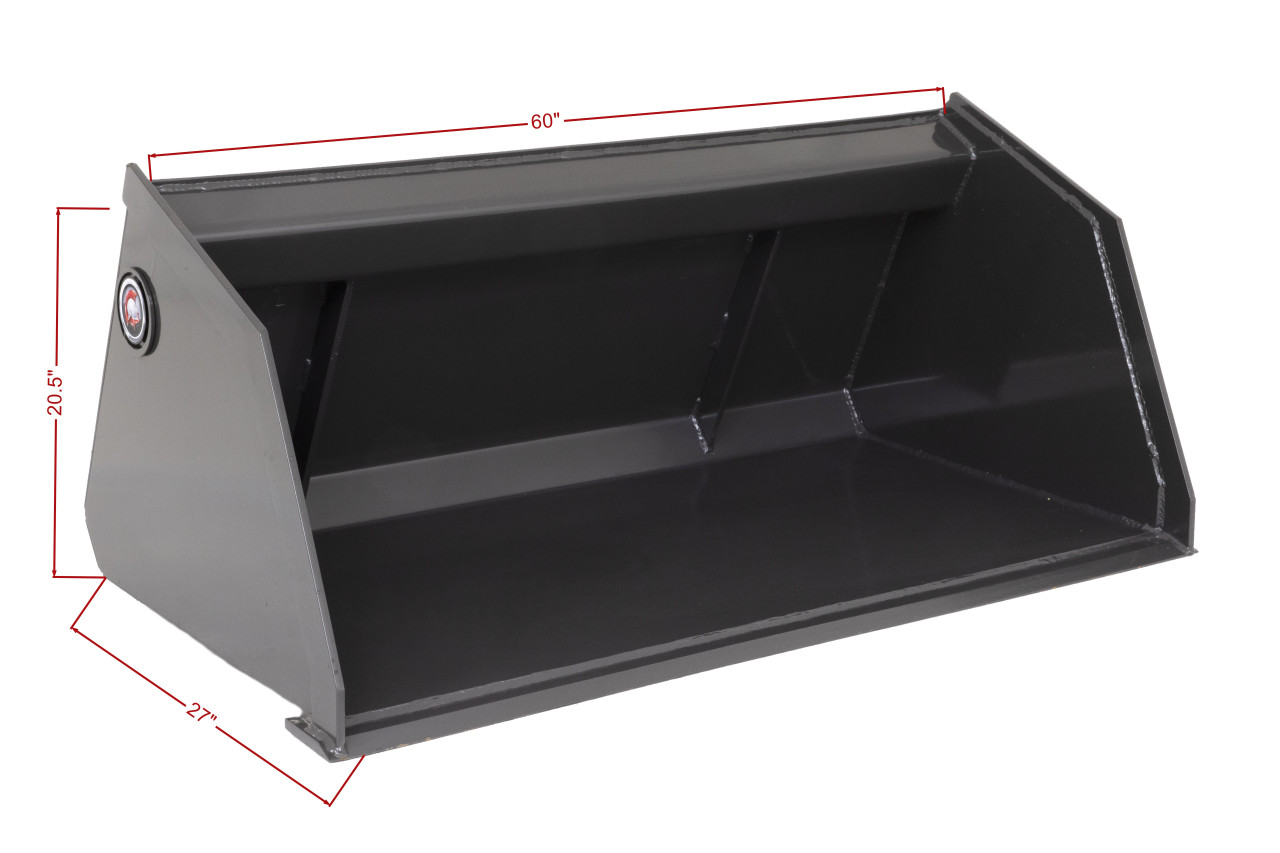Spartan Mini Skid Steer Litter & Snow Buckets