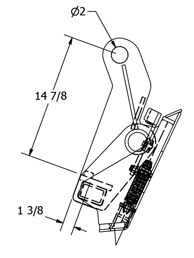 JCB QFit to Universal Skid Steer Mounting Skid Steer Attachments
