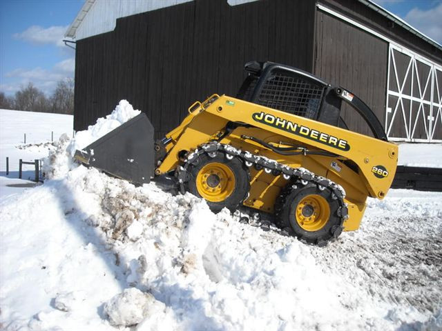 Skid Steer AD Series Steel Tracks for 10 x 16.5 Tires Loader Tracks
