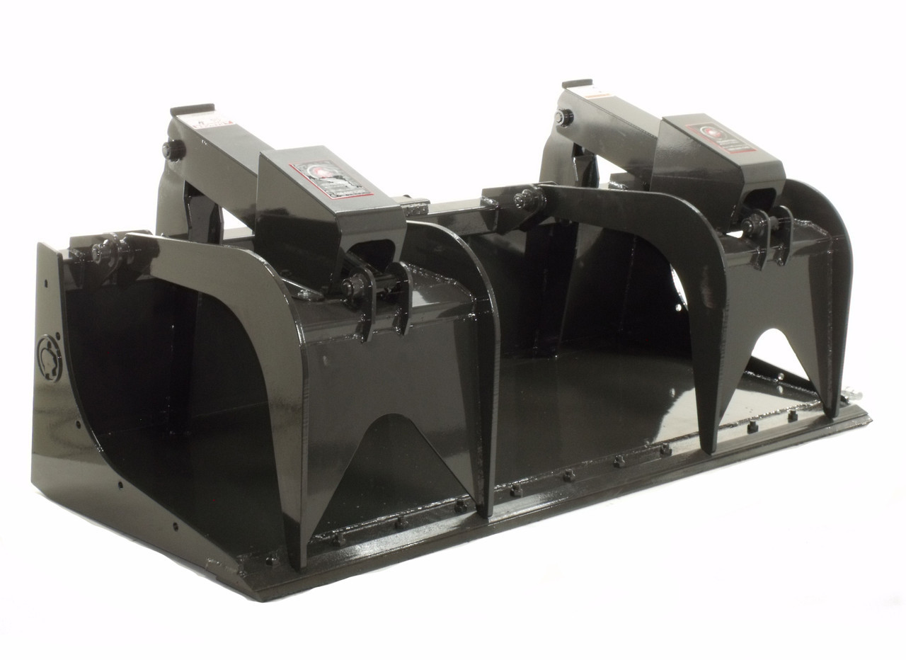 72" Wide Grapple Bucket Attachment With Bolt on Edge (Professional Series)