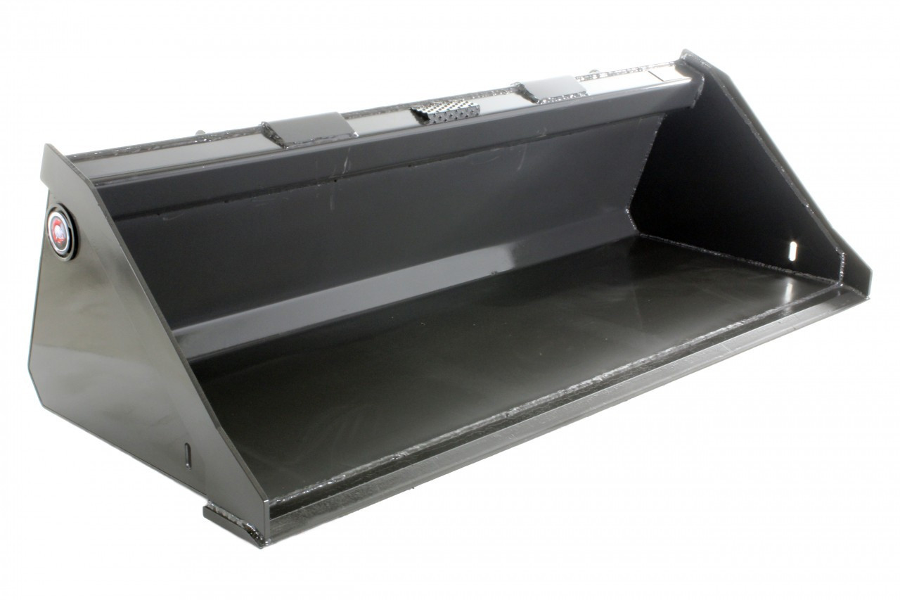 60" Wide Skid Steer Low Profile Bucket With Bolt on Edge 60" Wide Skid Steer Low Profile Bucket With Bolt on Edge