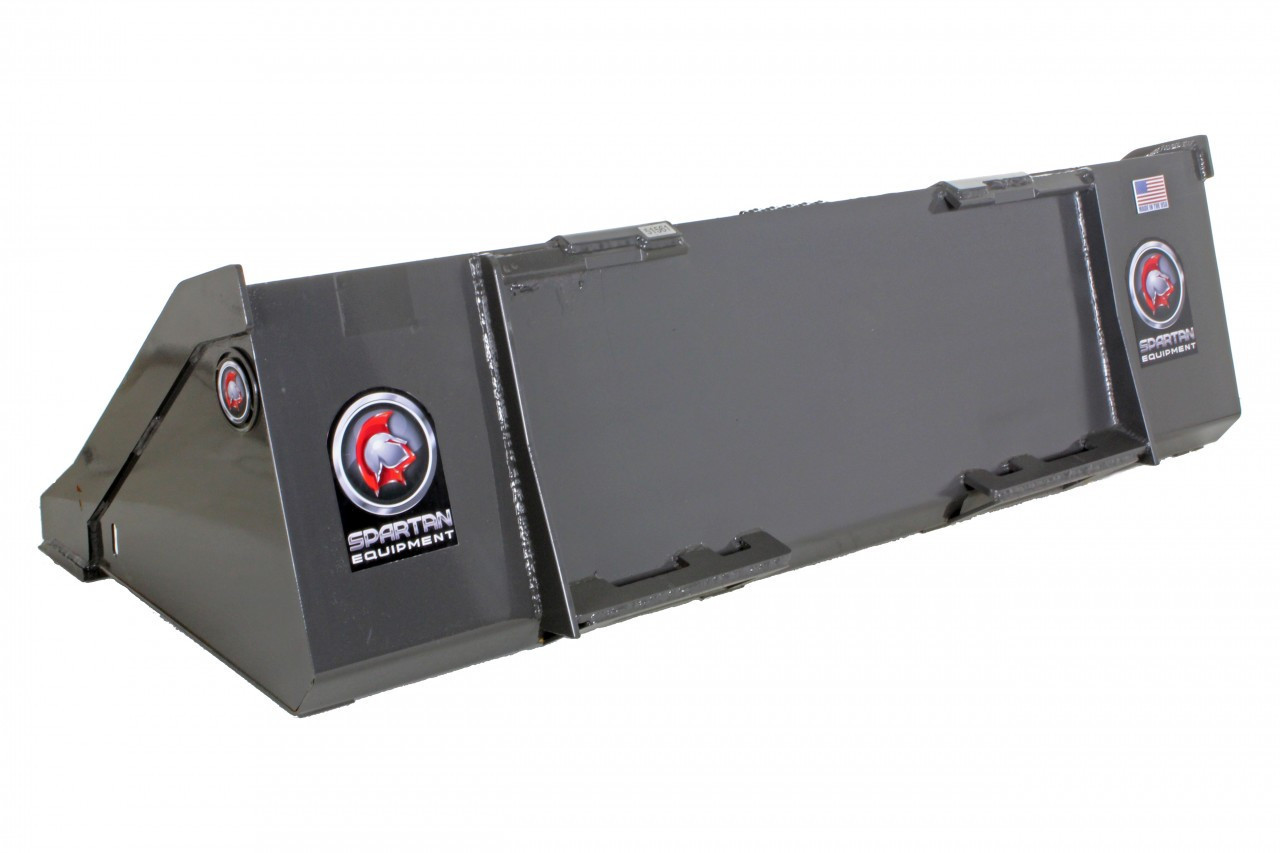 66" Wide Skid Steer Low Profile Bucket With Bolt on Edge 66" Wide Skid Steer Low Profile Bucket With Bolt on Edge