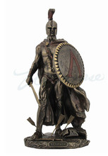 King Leonidas Spartan Warrior with Sword and Shield