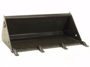 44" Wide Mini Skid Steer Bucket Wide With Teeth