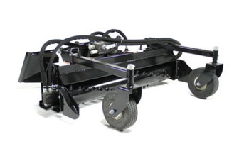 48" Wide Mini Skid Steer Soil Conditioner (Manual Angle) 48" Wide Mini Skid Steer Soil Conditioner (Manual Angle)