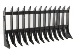 66" Wide Skid Steer Root Rake Attachment