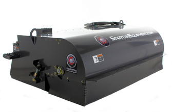 60" Wide Skid Steer Boxbroom Sweeper Attachment SE Series Poly|Wire Brush 15-25 gpm